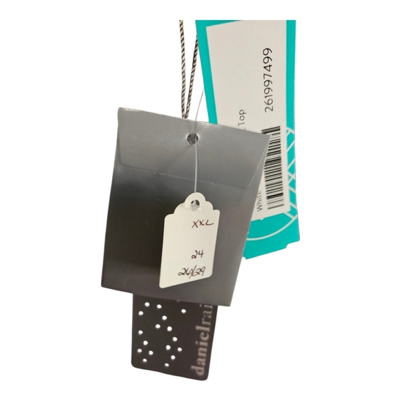 Daniel Rainn Purple Pink Cut Out Tank Top - Picture 2 of 4